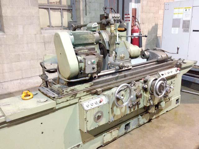 10" x 48" Cincinnati, Model 10R-LL, Vari Speed Work Head, Auto Cycles, Spark Out, Wheel Balancer, (5) Work Rest, 30" Dia Wheel, New 1958.