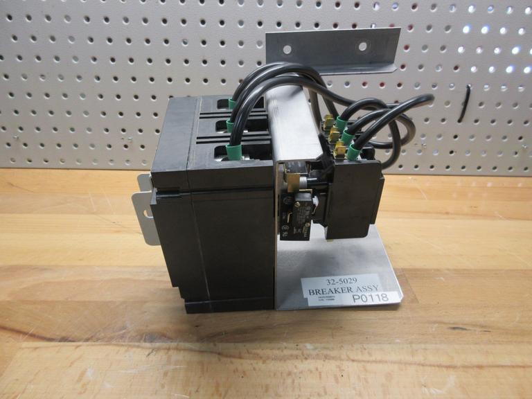 Used Haas 32-5029 60A Breaker Assy W/ Mounting Bracket