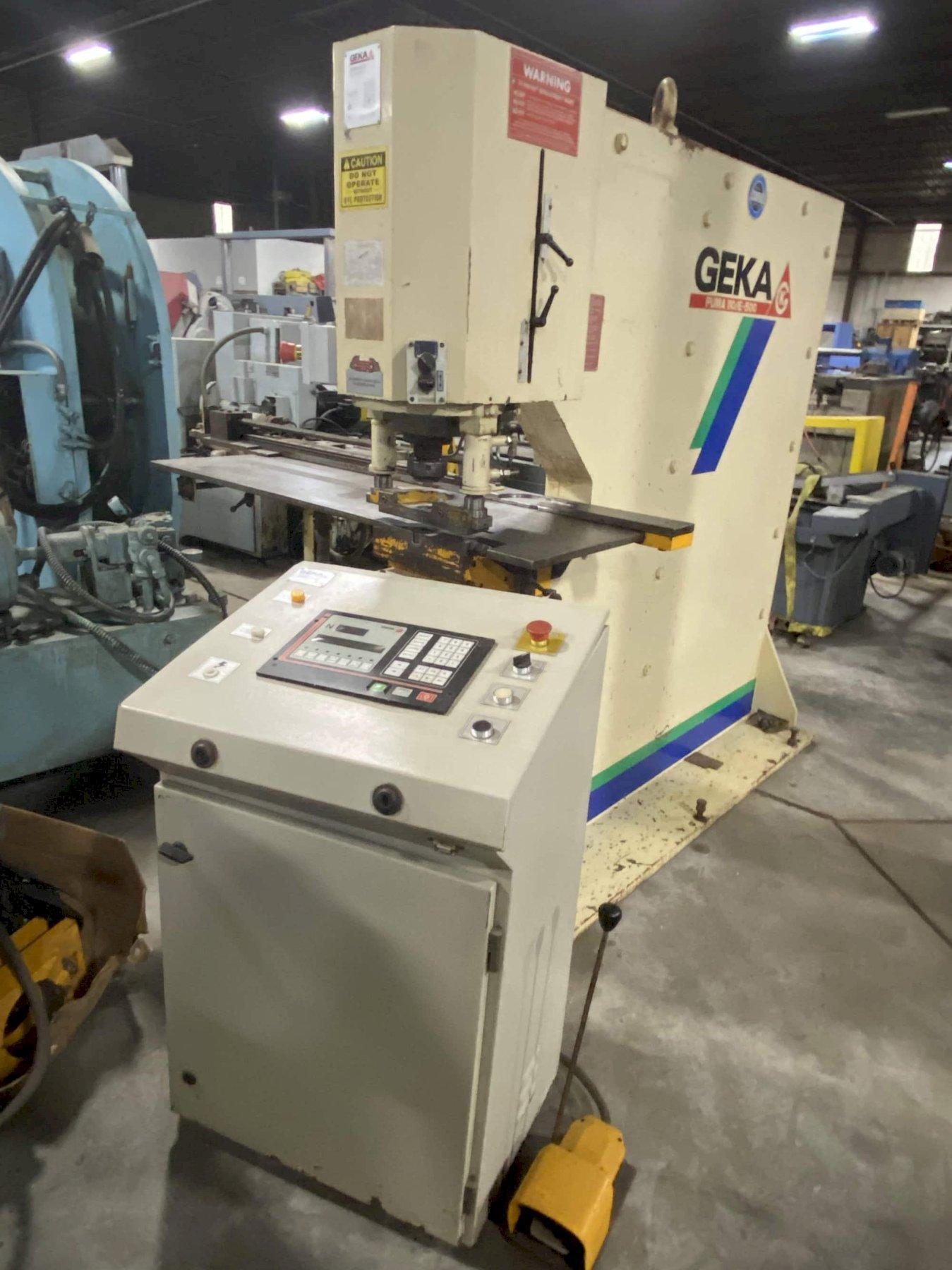Geka PUMA 110/E-500 Punch w/ Semi-Paxy