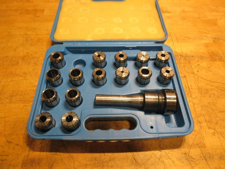 SYIC R-8 Quick Change Collet Set in Plastic Case- Auction Item