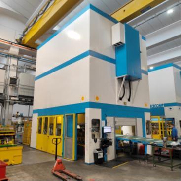 600 TON SCHULER  ES4-600-4.5-0.4  4500 - 2500