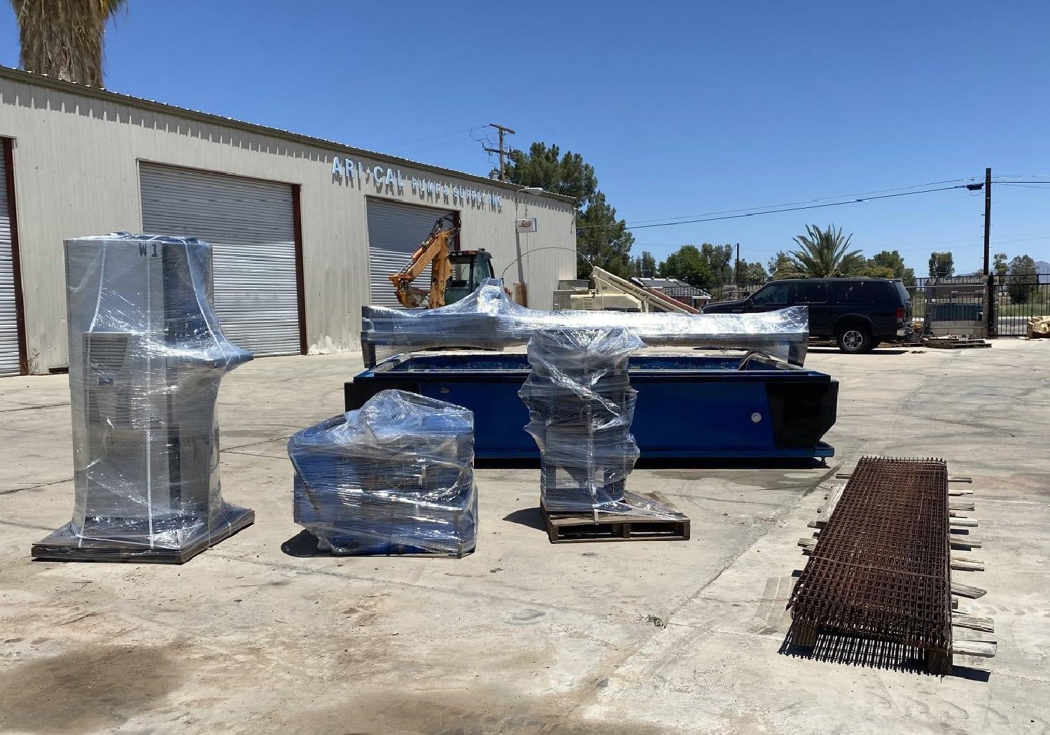 5′ x 10′ Calypso Hammerhead III Waterjet, 2005