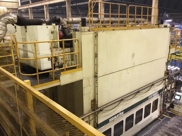 600 Ton Komatsu Servo Drive Press