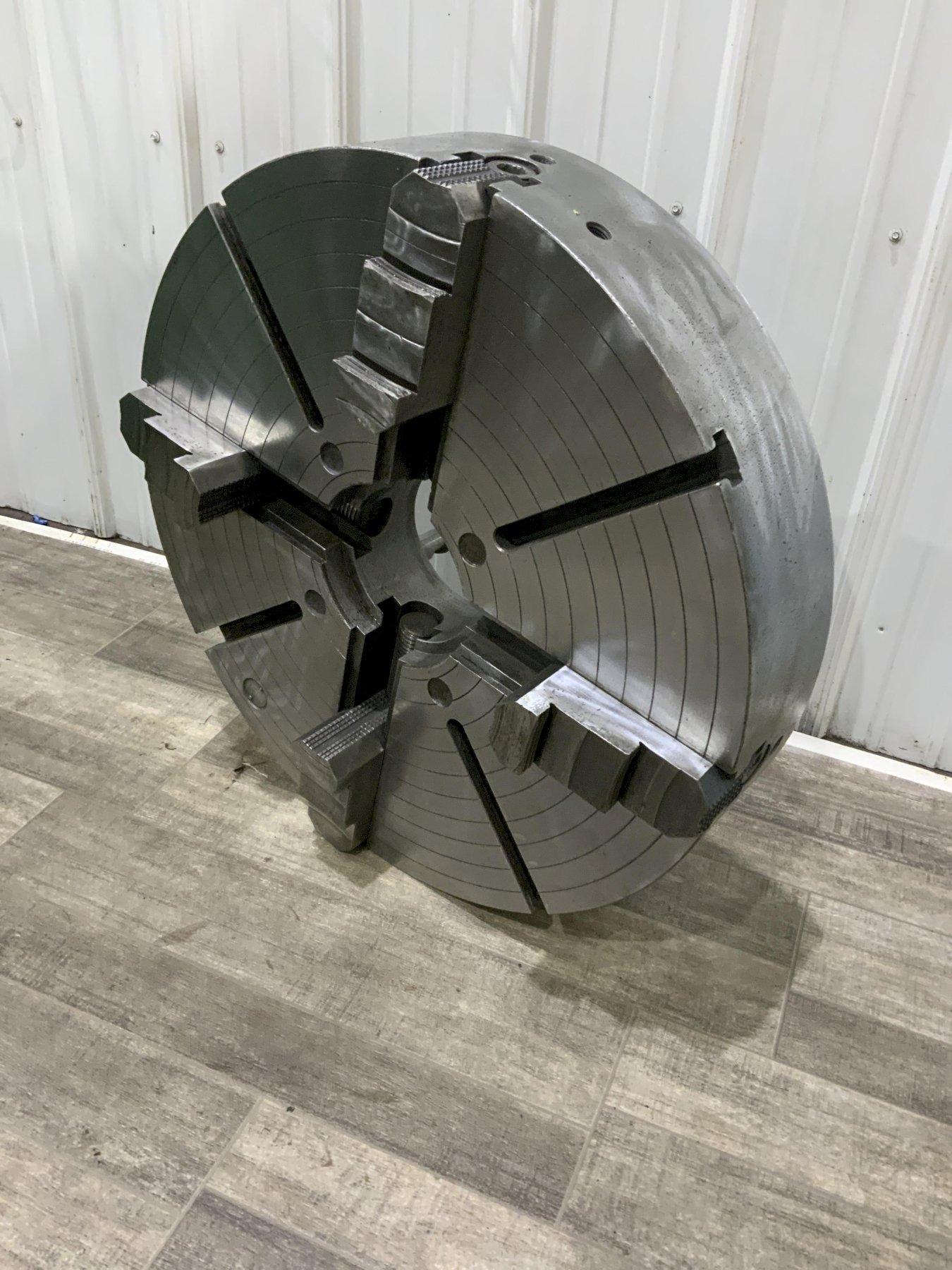 28" CUSHMAN 4 JAW LATHE CHUCK: : STOCK #81574