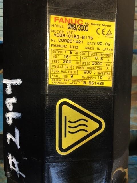 FANUC AC SERVO MOTOR STOCK #2994