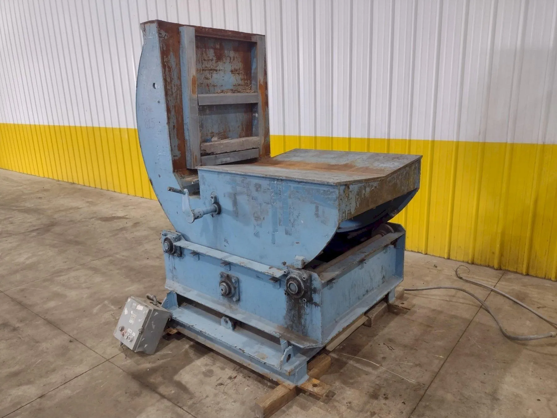 6,000 LBS x 42" BRANER POWERED COIL UPENDER FLIPPER: STOCK # 4393