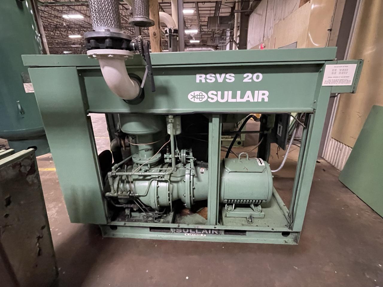 60 Hp Sullair RSVS 20-60A Air Compressor, 2024