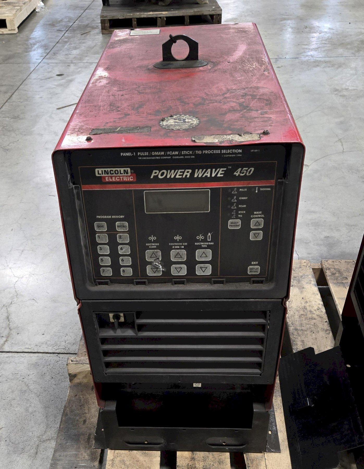 Lincoln Electric Power Wave 450 Welder Non-Functional