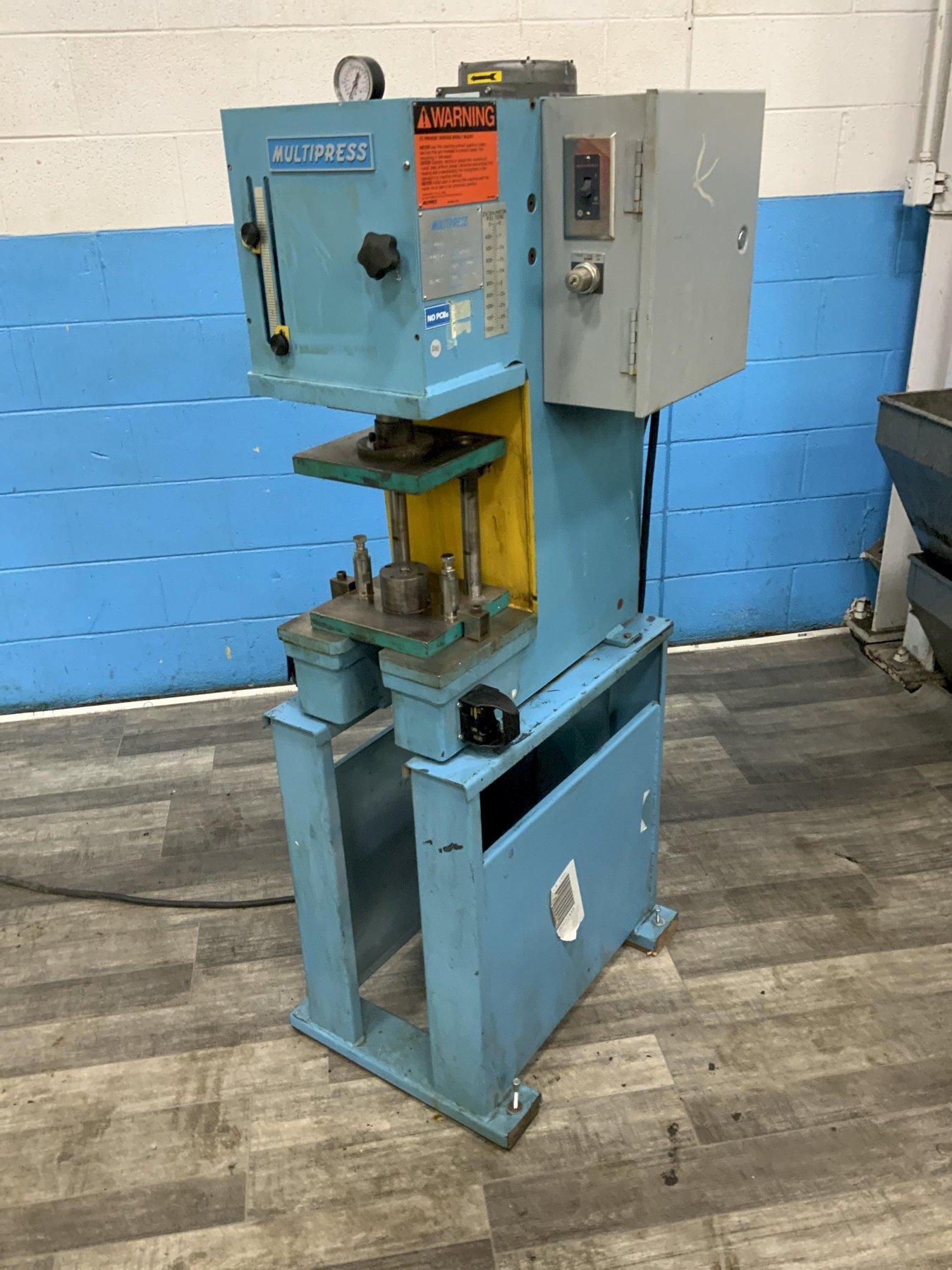 3-TON MULTIPRESS W5A-3 HYDRAULIC PRESS : STOCK #81325