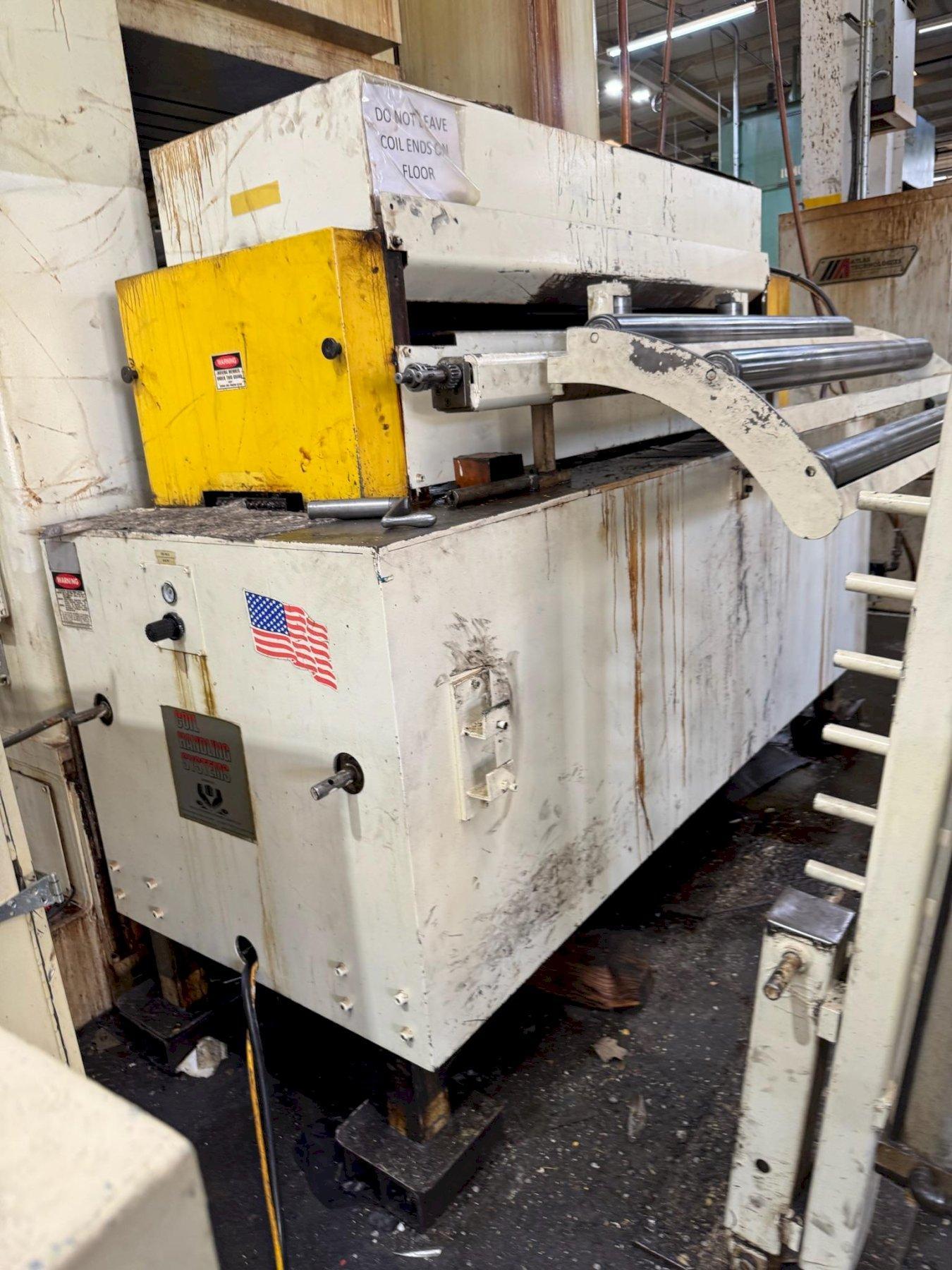 20,000 lbs. x 60" Wide CHS Automation / Littell Conventional Coil Feed Line