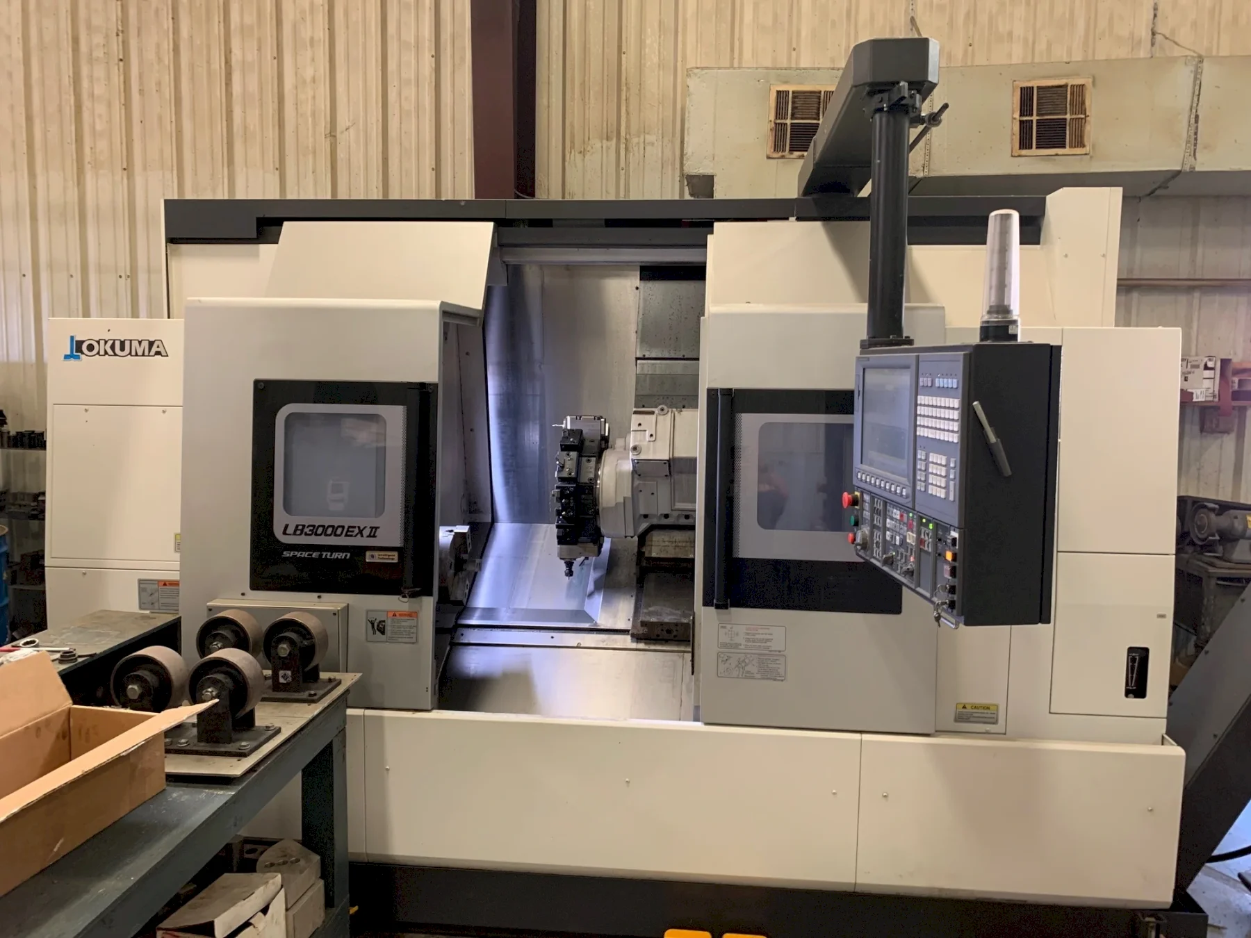 Okuma LB3000 EXII (Long Bed)Space Turn with Low Hours