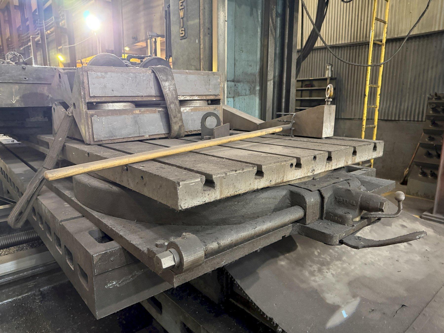 48" x 48" AIR LIFT ROTARY TABLE. STOCK #0548626