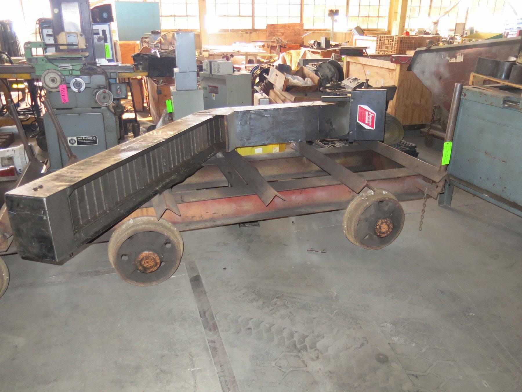 Portable Material Rail Transfer Carts