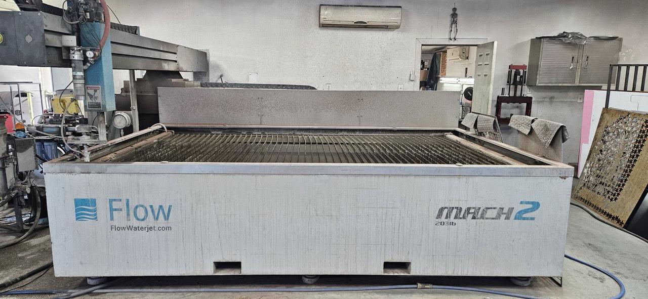 6′ x 10′  Flow Mach 2 2031B Waterjet, 2013