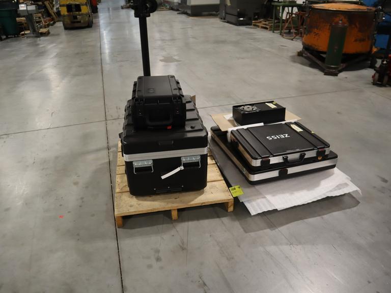 ZEISS ATOS Q Industrial 3D Scanner System – 12MP Dual Camera – Rotary Table – Full Mobile Metrology Package- Auction Item