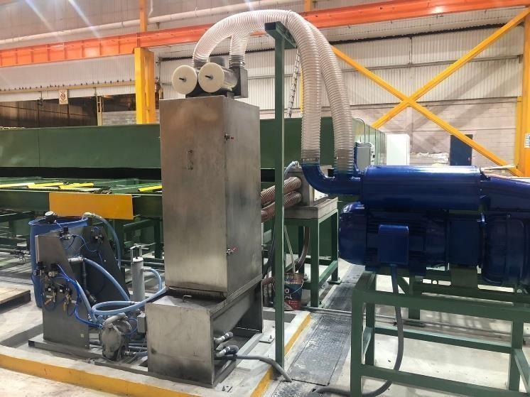 C's and Z's Purlin Continuous Vacuum System  Paint Line (2023)