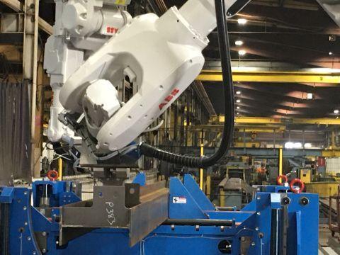 Steel Beams and Profiles Zeman Structural Robotic Welding System (2019)