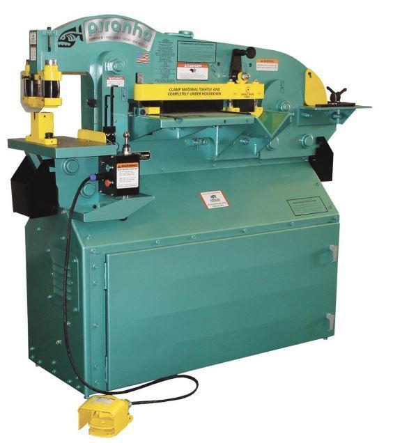 (1) NEW PIRANHA HYDRAULIC IRONWORKER, MODEL #: P65