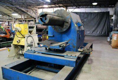 American Steel Line Motorized Coil Reel Uncoiler and Load Car 20,000 Lbs.