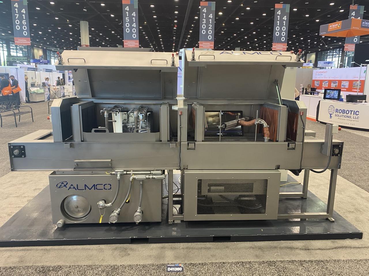 Almco PWB18-36E Belt Washer, 2025 – Industrial Parts Washing System, High-Volume Cleaning