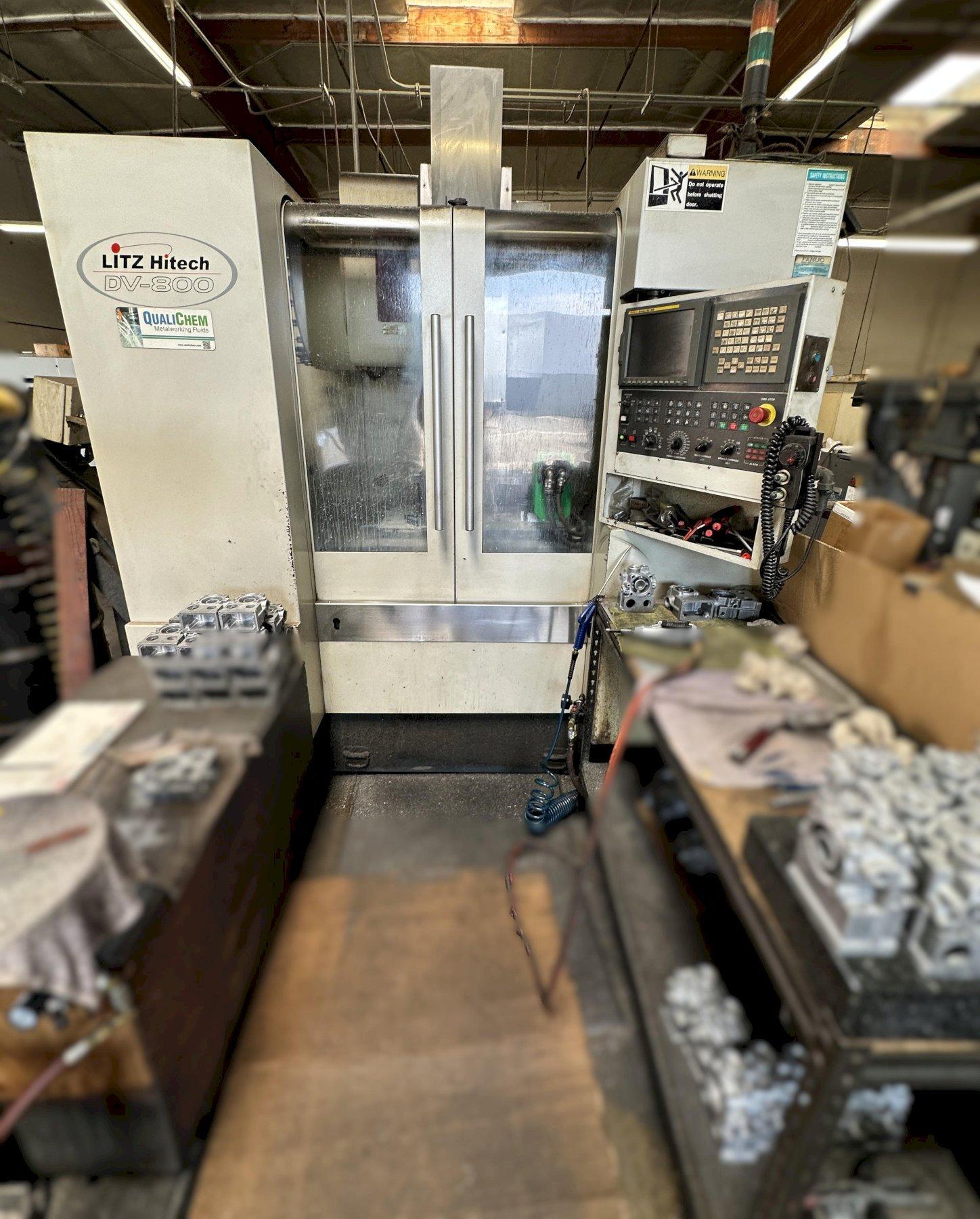 LITZ HiTech DV-800 Vertical Machining Center 2007