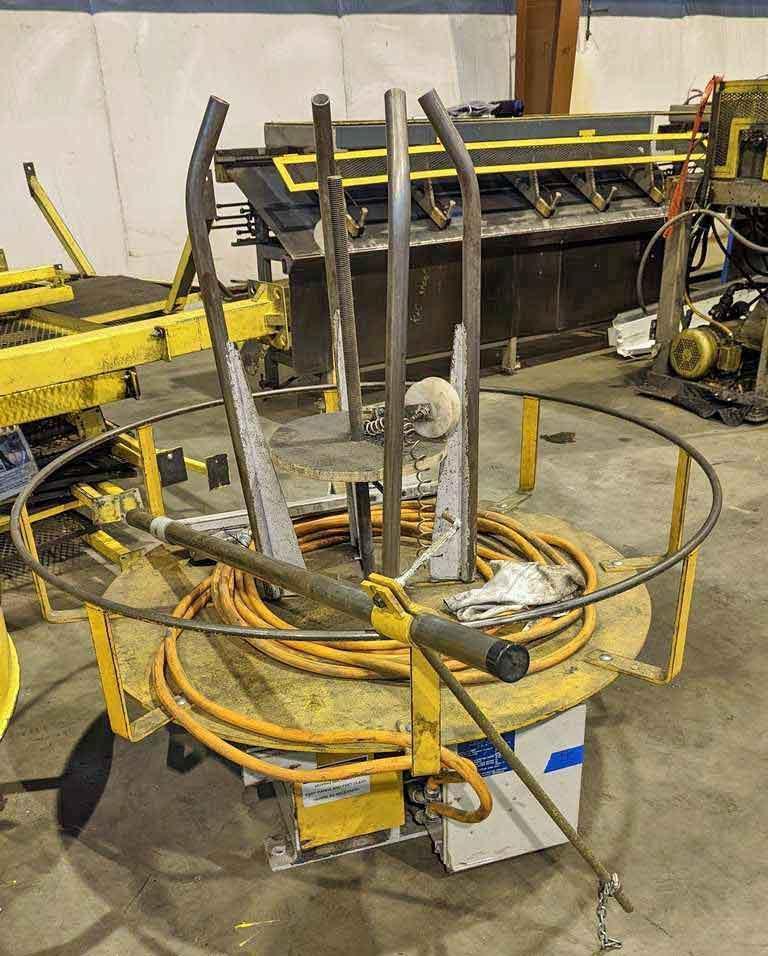 Tube Straightener and Cut-Off Machine, Komo Machine STOCK #3082