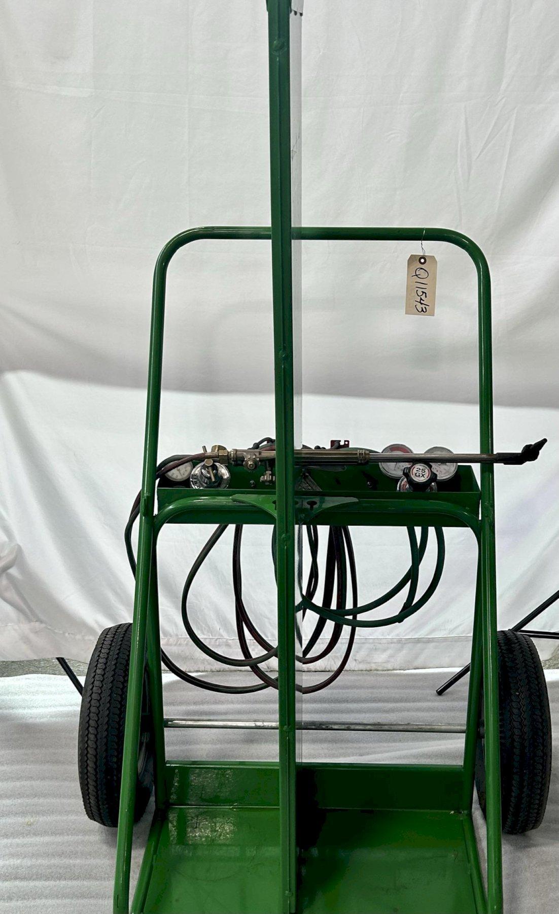 SAF-T-CART 24" FIREWALL WELDING CYLINDER HAND TRUCK, Model 402-16FW, 2 Cylinder Capacity, 400 LB Load Capacity, 13" x 24".