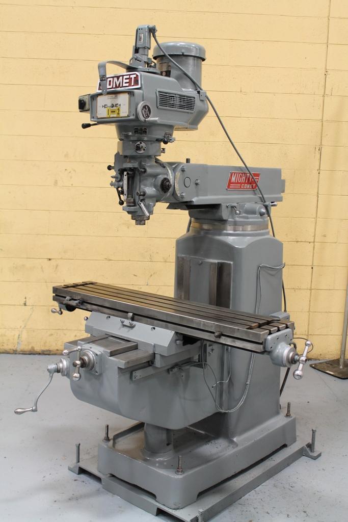 3 HP COMET RAM TYPE VERTICAL RAM TYPE MILL: STOCK #61851