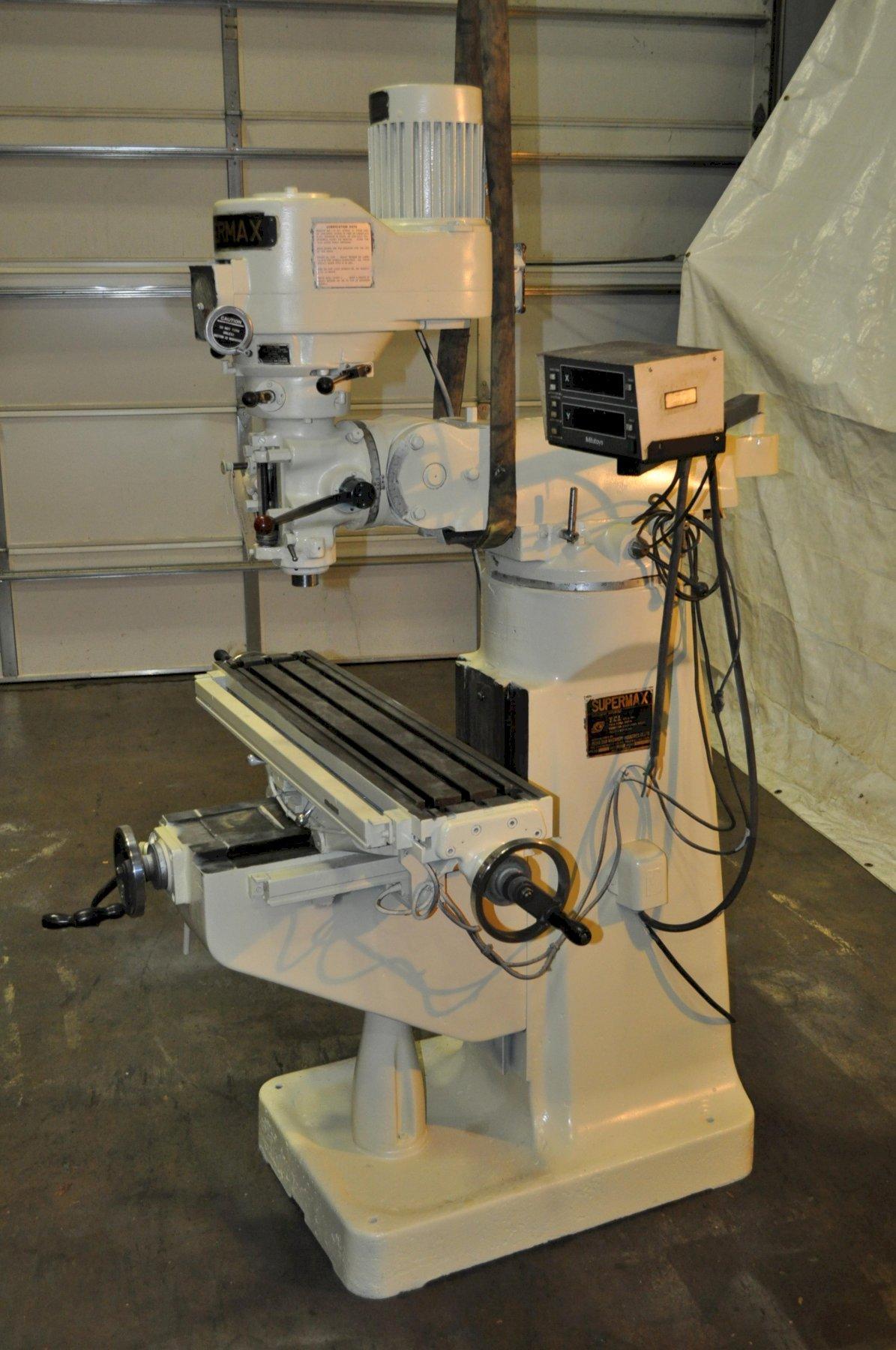 2 HP SUPERMAX VERTICAL MILL