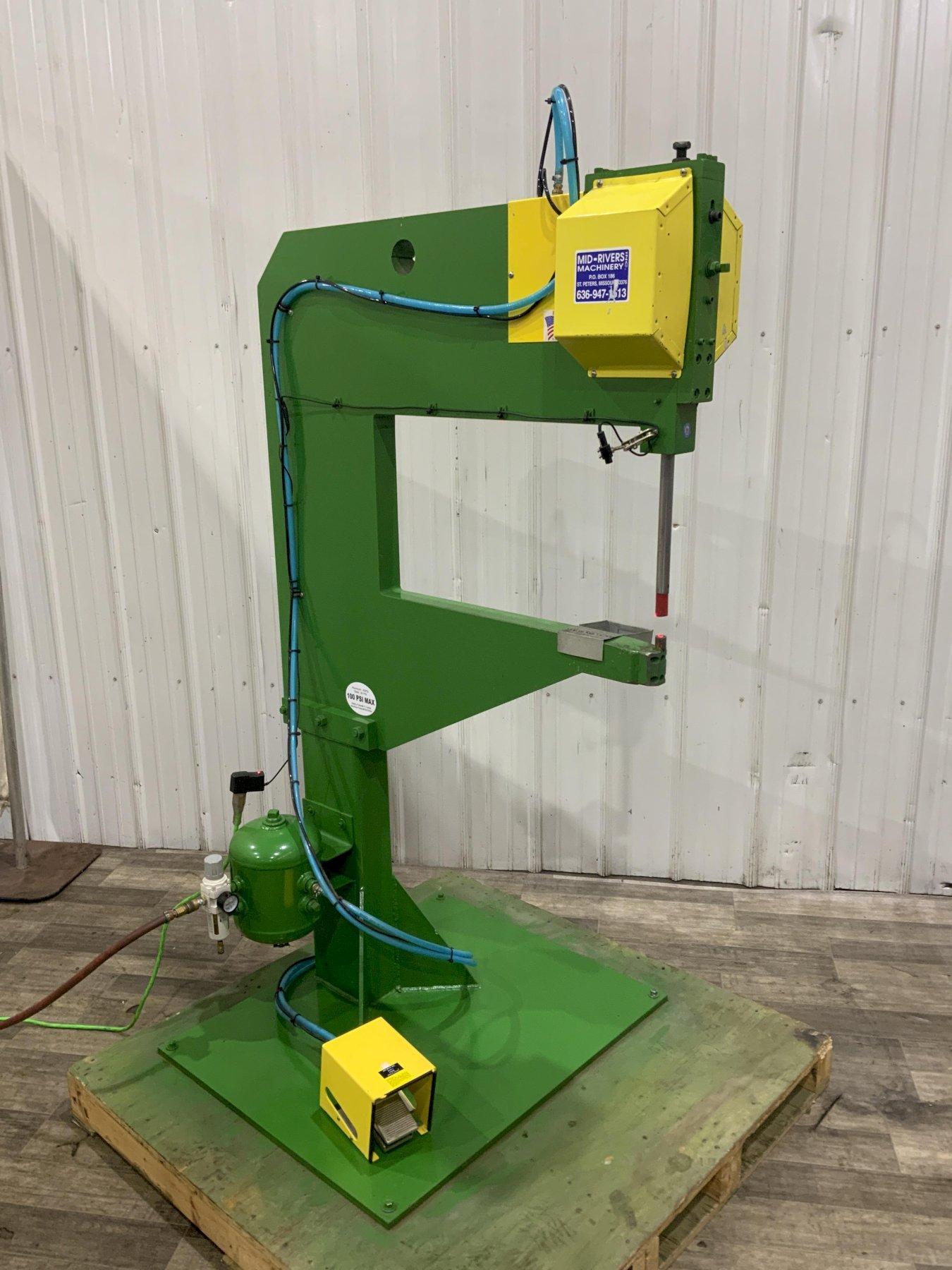 THE CLINCHER AIR CAM CLINCHING  MACHINE: STOCK #81156