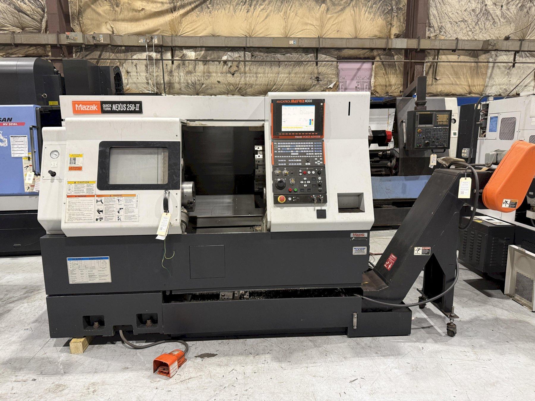 2008 Used Mazak QTN 250-II Used CNC Lathe For Sale