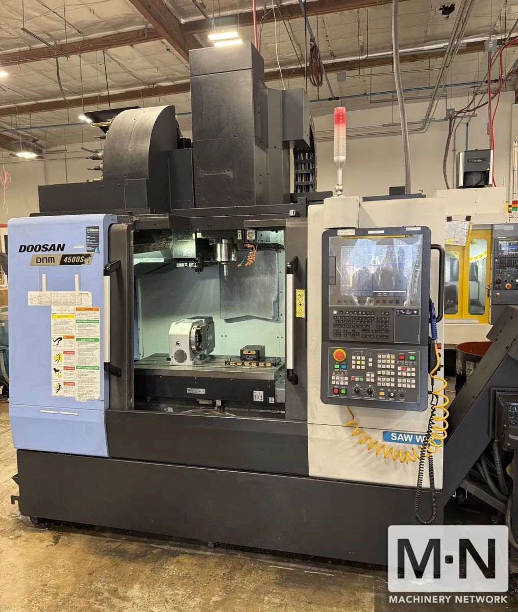 Doosan DNM 4500S CNC Vertical Machining Center, 2020