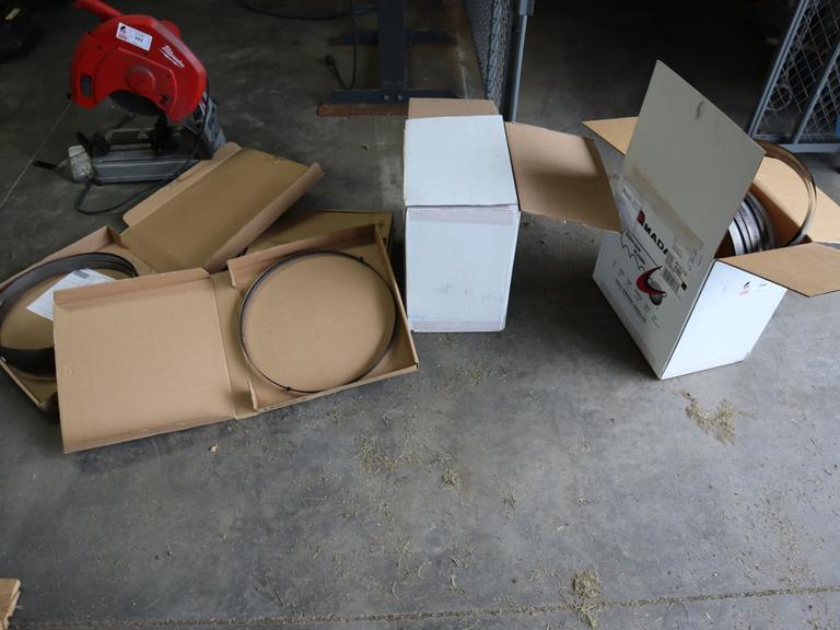 Band Saw Blades, MANY 12' x 1" x .035" 4-6 Pitch- And More- Auction Item