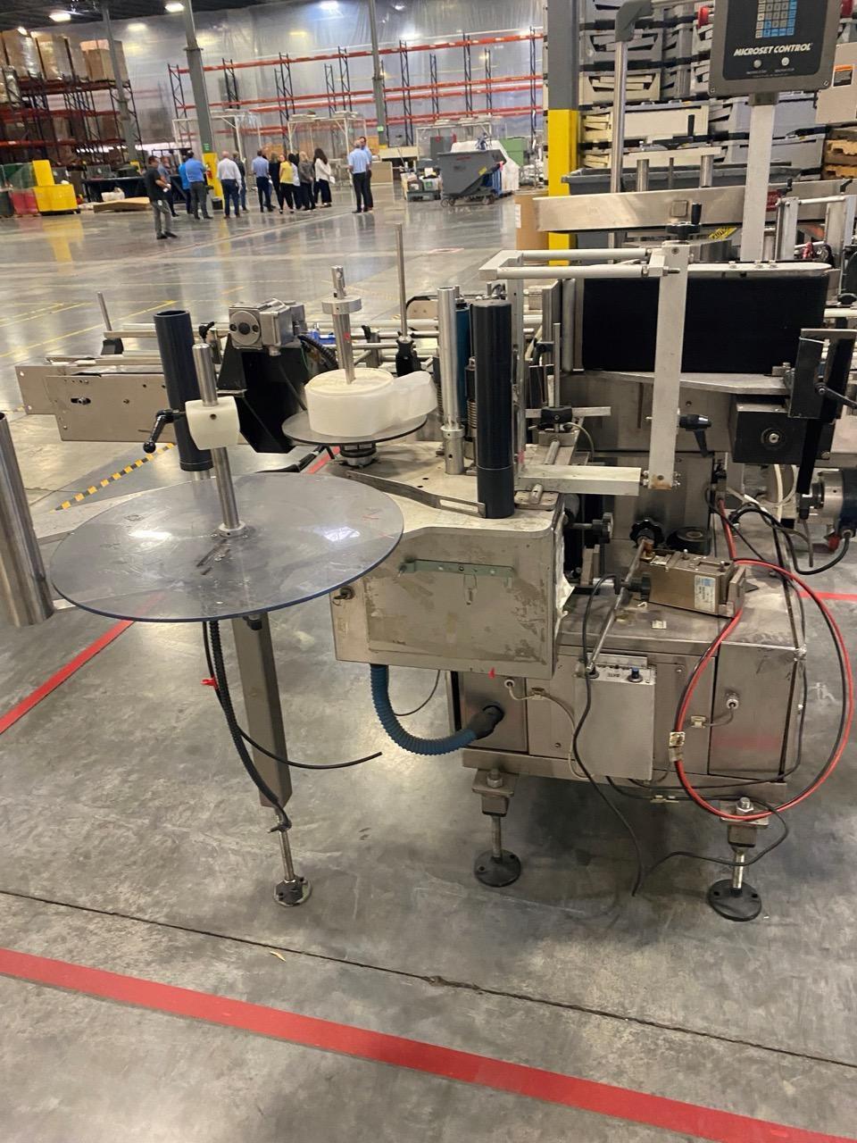 GEI Mateer Burt PPM-300S Wrap-Around Labeler