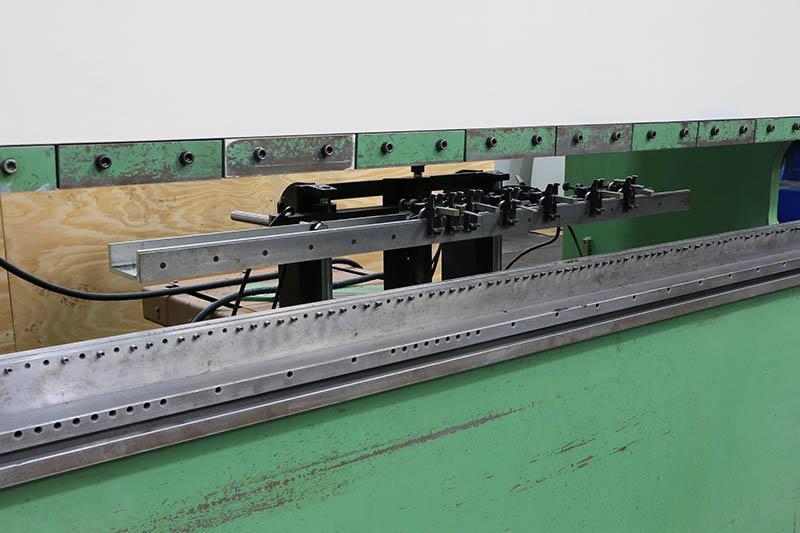 150 Ton x 10 ft LVD Hydraulic Press Brake Model 150JS10 w/ Dynabend Single Axis CNC Back Gauge