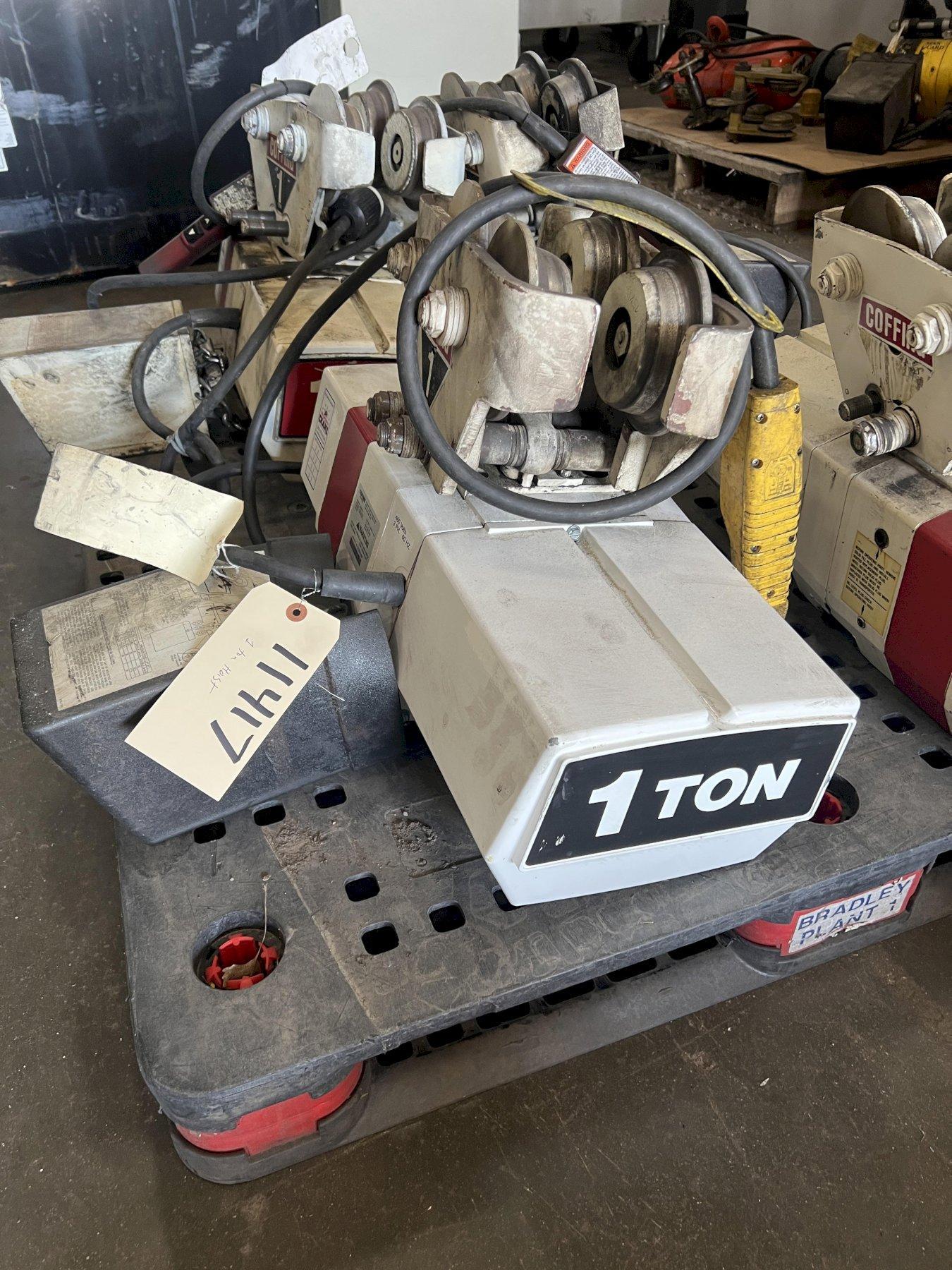 1 TON COFFING ELECTRIC CHAIN HOIST, 460V