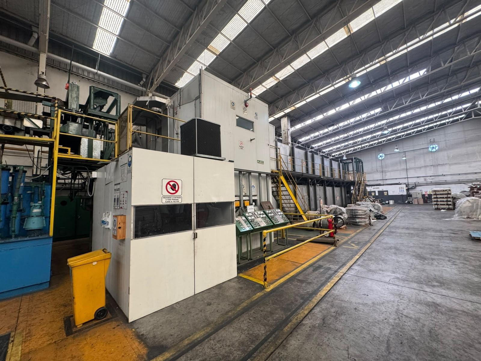 762mm x 0.70mm x 8 Ton Complete Coil to Coil Color Coating Paint Line