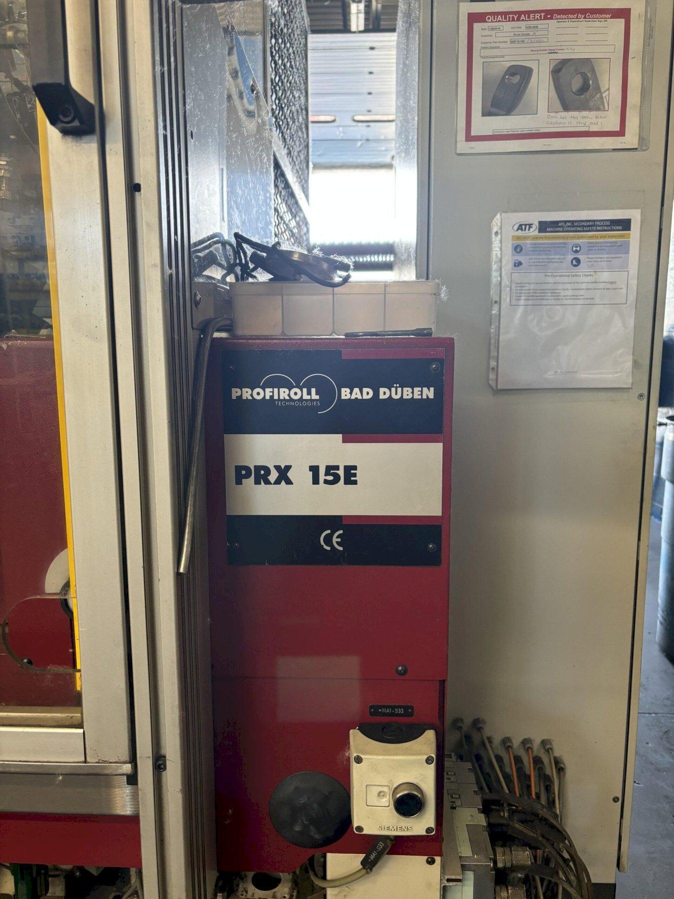 BAD DUBEN  PRX-15E TWO DIE CYLINDRICAL THREAD ROLLING MACHINE