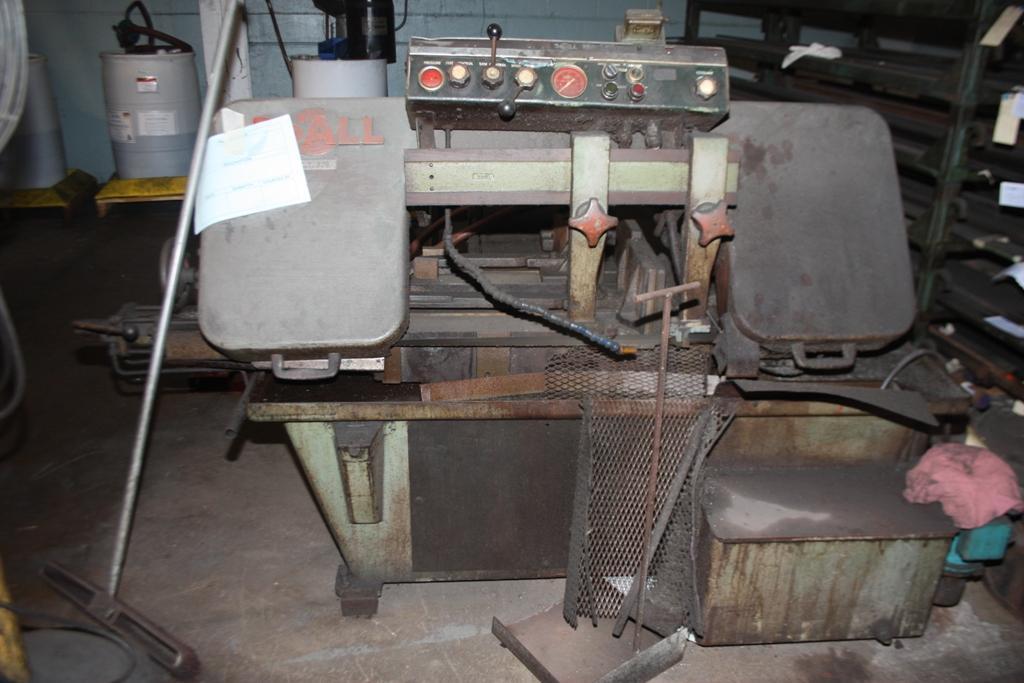 12' X 16' DOALL MODEL #C58 AUTOMATIC HORIZONTAL BANDSAW: STOCK #59469