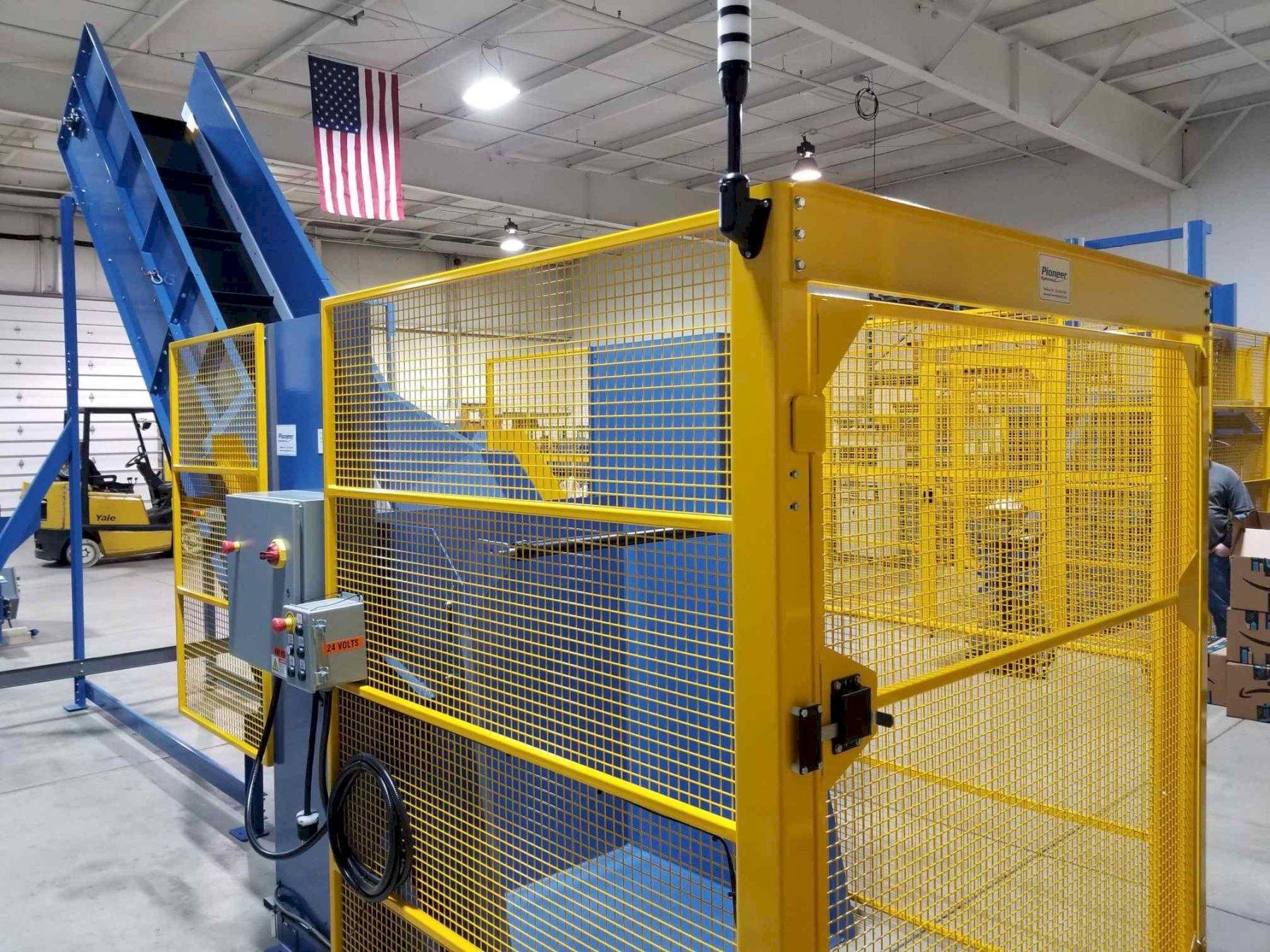 Pioneer Systems HD-48 Dumper with Conveyor #1, 2021 – Never Used, 24″ Inclined Cleats, 2 Year Manufacturer Warranty