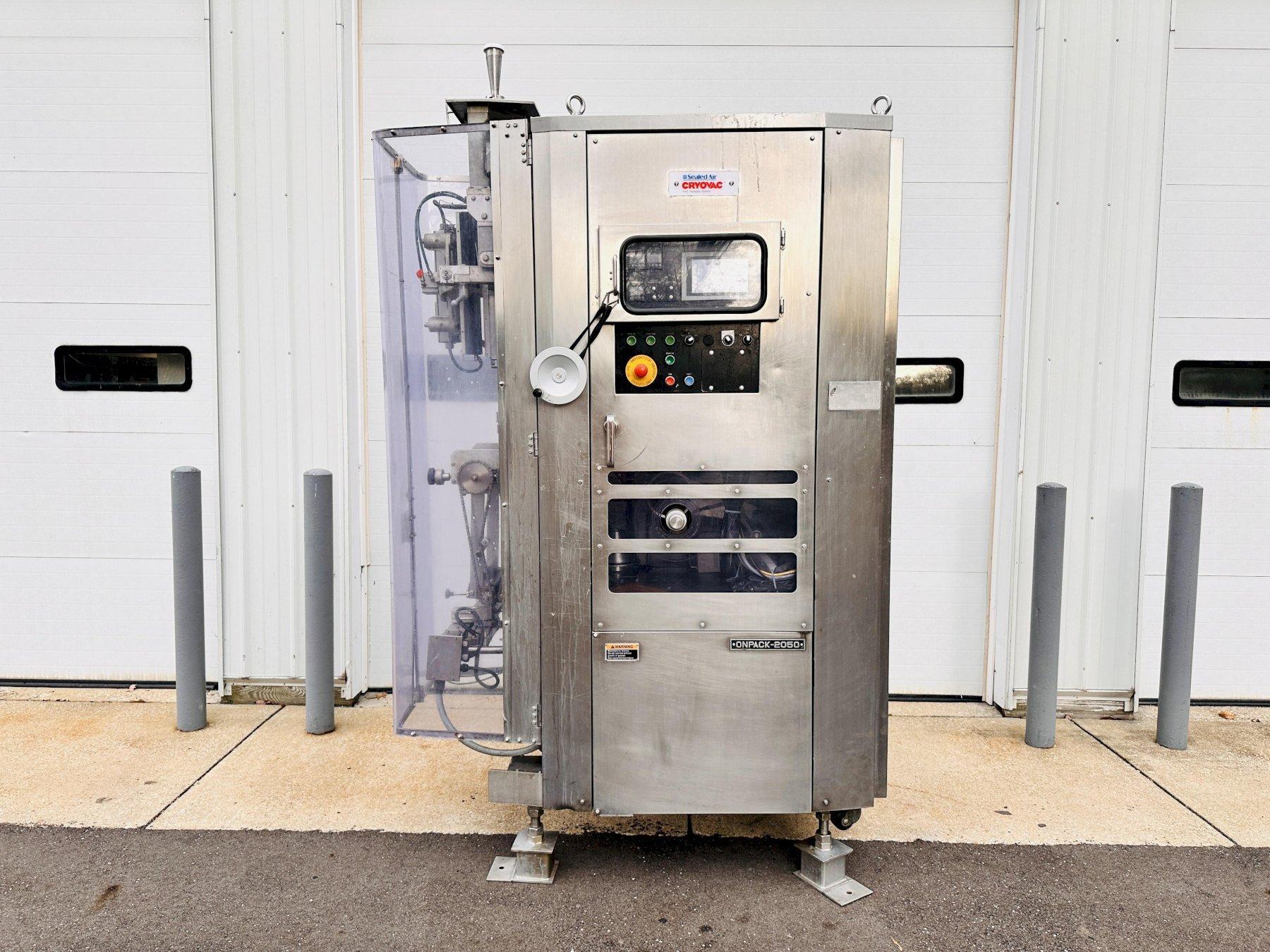 Cryovac / Orihiro / Sealed Air Model: ONP-2050D Stainless Steel VFFS Liquid Bagging/Pouching Machine