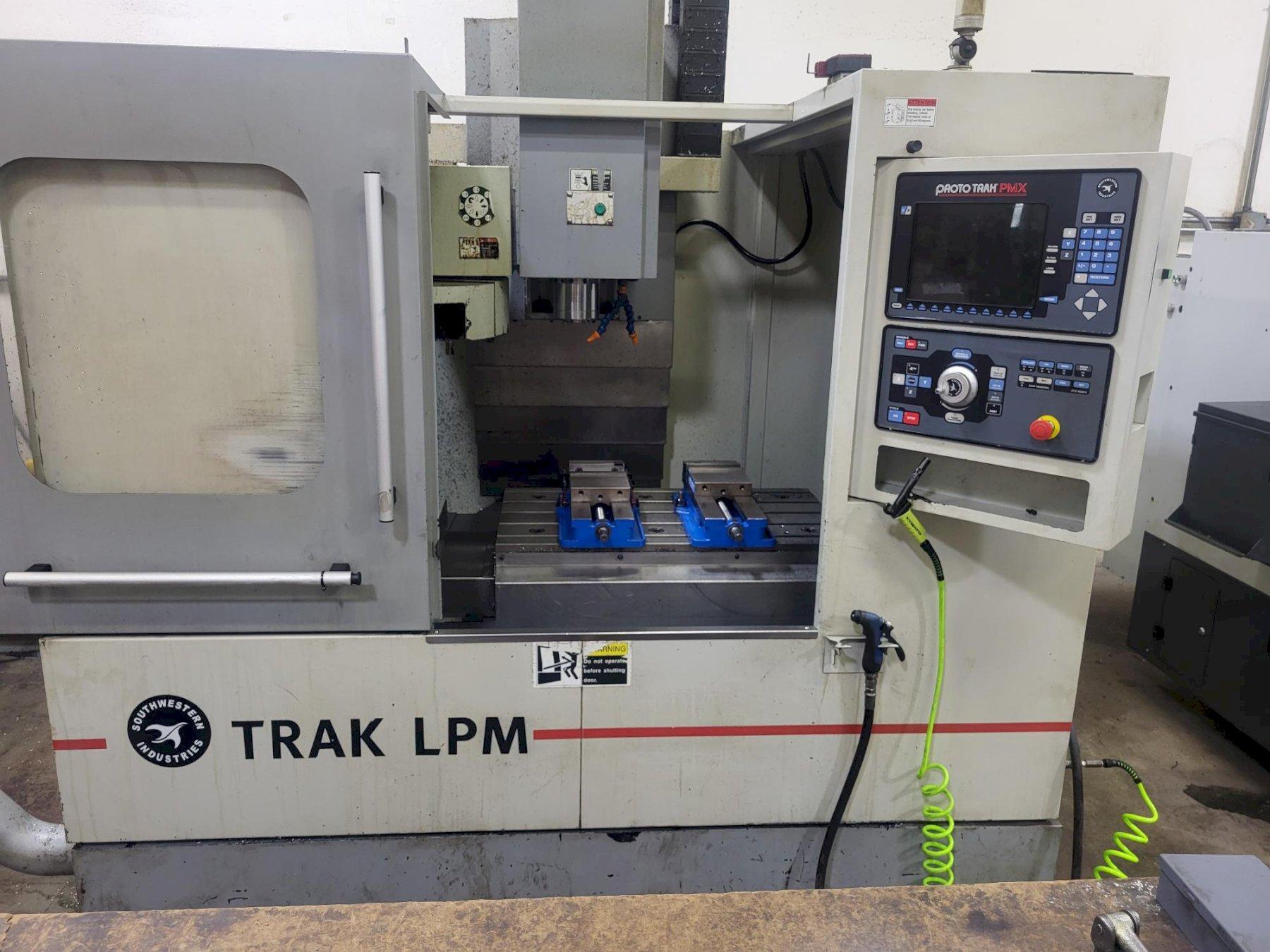 Southwest Industries Trak LPM VMC, 2011 – ProtoTrak PMX, Chip Auger