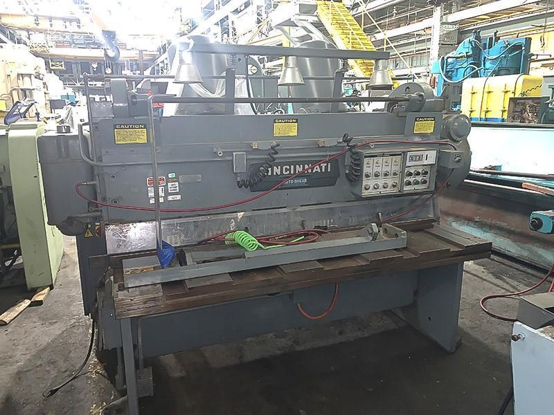 6' x 3/16" Cincinnati Mechanical Shear, Model 1406-R