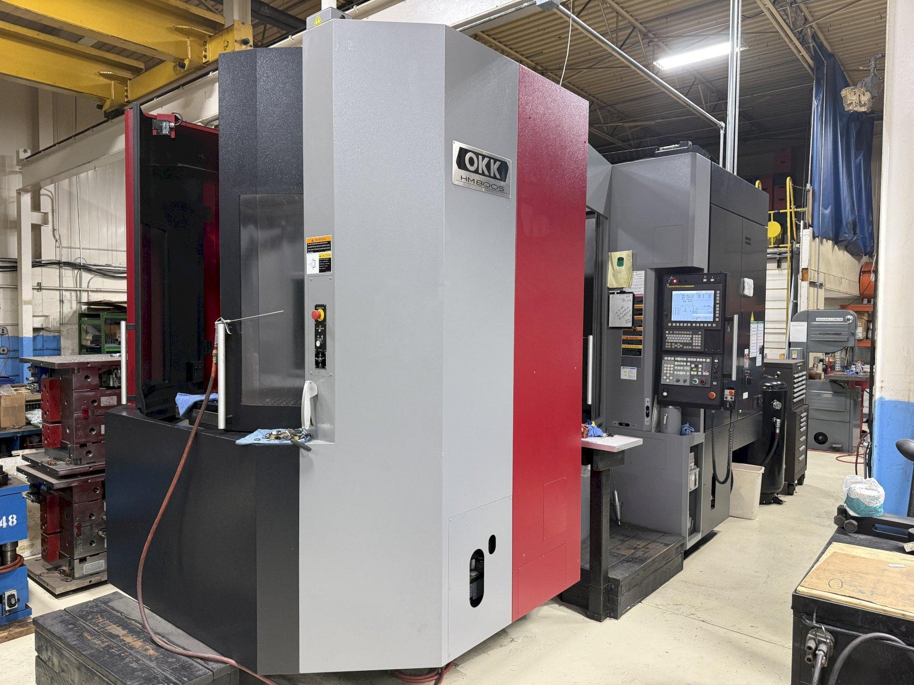 Used 2022 OKK HM800S CNC Horizontal Machining Center For Sale