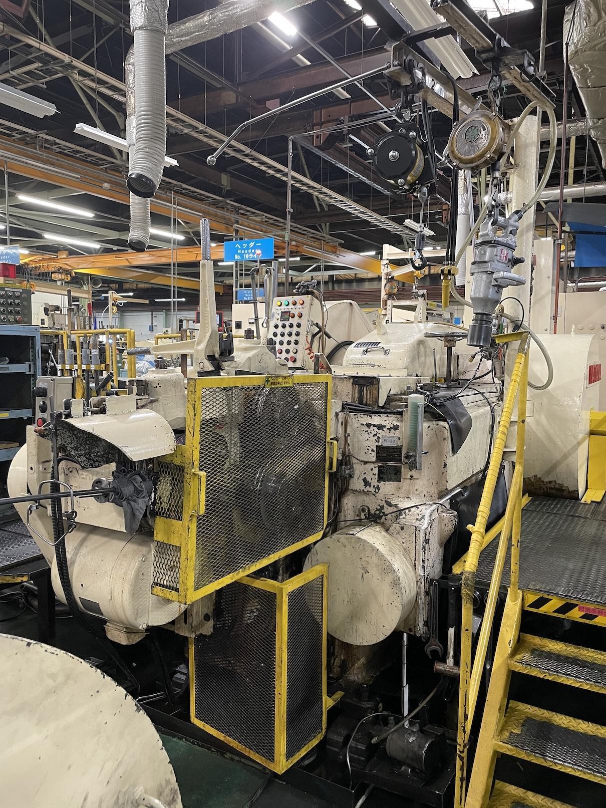 National Model 750 High Speed Double Stroke Roller Header