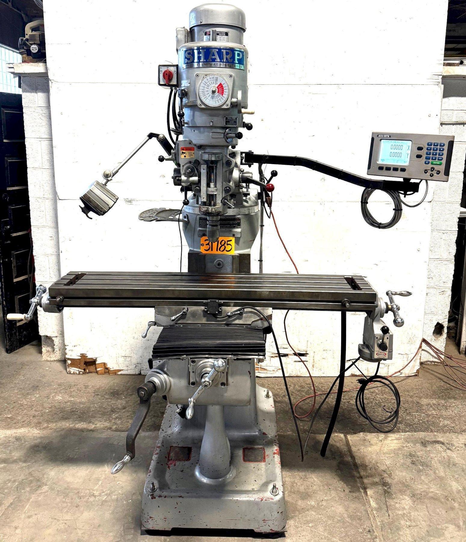 SHARP LMV-50 VERTICAL KNEE MILL