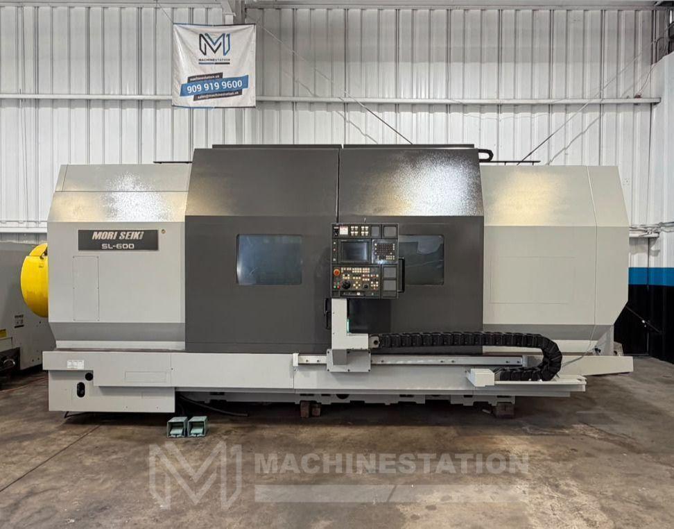 Mori Seiki SL-600C/2000 CNC Turning Center – 10.8″ Big Bore, 24.8″ Chuck, Long Bed Lathe