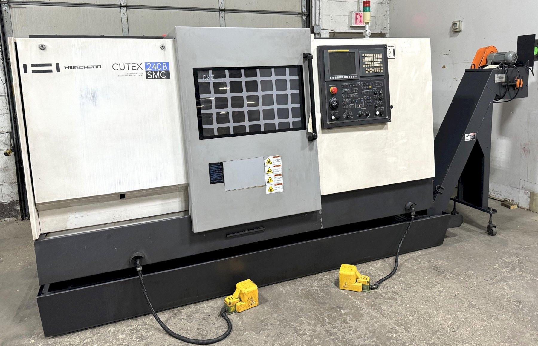 Hwacheon Cutex-240B SMC CNC Turning and Milling Center with Sub Spindle
