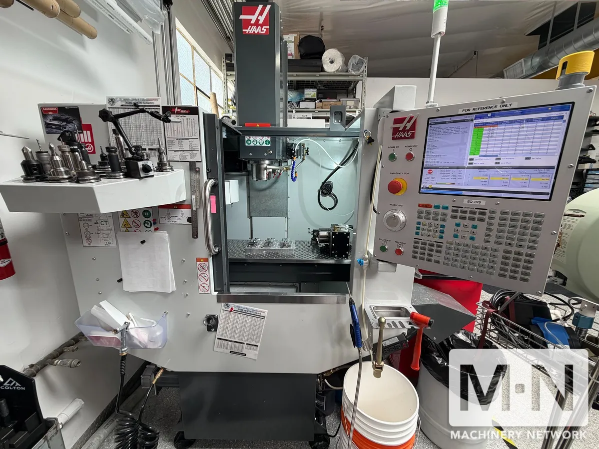 HAAS Mini Mill 4th Axis CNC Vertical Machining Center, 2022