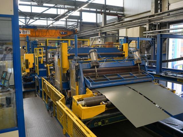 1650mm (60") x 3.5mm (.137") x 25 Ton Guida Loop Robot Slitting Line